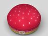 Niermann Standby 80062 Nachtlicht Rainbow Rabbit Projektor, Plastik, rot, 12 x 12 x 7.5 cm Bild 4