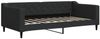 vidaXL Tagesbett Schwarz 90x190 cm Stoff 354173 Bild 2