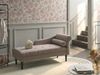 Rechtsseitige Chaiselongue YVOIRE Stoff Taupe Bild 3