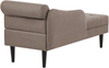 Rechtsseitige Chaiselongue YVOIRE Stoff Taupe Bild 5