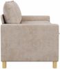 vidaXL Sofa Beige 156 x 81 x 87,5 cm Polyester 42028861 Bild 4
