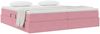 vidaXL Aufbewahrungsbett mit Matratze Rosa 200 x 200 cm Samt 3370328 Bild 3