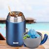 LOGEEYAR Thermobehälter 500ml Edelstahl Isolierbehälter mit Löffel, Blau Bild 3