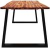 vidaXL Esstisch Baumkante 200x90x75 cm Massivholz Akazie 353292 Bild 5