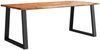 vidaXL Esstisch Baumkante 200x90x75 cm Massivholz Akazie 353292 Bild 2