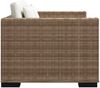 vidaXL 3-Sitzer Sofa Echtes Rattan 243246 Bild 4