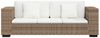 vidaXL 3-Sitzer Sofa Echtes Rattan 243246 Bild 3