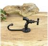 Macosa Home Dekohaken Wandhaken Wasserhahn Metall schwarz retro Haken Wanddeko, (Industrial Stil, Haken Garderobe Wandgarderobe), Wand-Garderobenhaken Dekohaken Bild 2