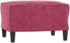 vidaXL 3-tlg. Sofagarnitur mit Kissen Weinrot Samt 3202264 Bild 5