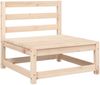 vidaXL Gartensofa ohne Armlehnen mit Kissen Massivholz Kiefer 838077 Bild 4