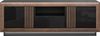 FORTE Savona TV-Unterschrank mit LED Beleuchtung, Holzwerkstoff, Schwarz/Braun, 162,7 x 56,2 x 42,3 cm Bild 2