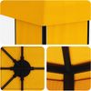 vidaXL Garten Pavillon 6 x 3 m Gelb Polyester und Stahl 190 3376014 Bild 5