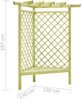 vidaXL Eckpergola mit Bank 130×130×197 cm Kiefernholz Imprägniert 49029 Bild 5