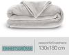 Kuscheldecke mit Ärmeln Grau Bild 5