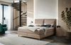 Imelda Boxspringbett braun Eiche MassivholzPolyester/Polyamid/Viskose 214cm x 143cm x 115cm Bild 2