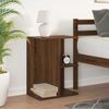 vidaXL Nachttisch Braun Eichen-Optik 46,5x29x61 cm Holzwerkstoff 858662 Bild 3