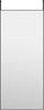 vidaXL Türspiegel Schwarz 40x100 cm Glas und Aluminium 327408 Bild 2