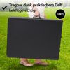 Brixy Klapptisch - Klapptisch - 180 x 70 x 74 cm - Campingtisch - Gartentisch - Tragbar - Schwarz Bild 2