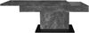 Couchtisch >Lift< höhenverstellbar, keramik optik grau / schwarz - 110x58/77x60 (BxHxT) Bild 4