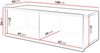 Mirjan24 'Calabrini 100' TV-Lowboard, Cashmere, 37 x 43 x 100 cm Bild 5