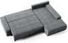 Beautysofa Ecksofa DRACO L mit Schlaffunktion und Bettkasten, Liegefläche 215 × 140 cm, modernes Schlafsofa mit Ottomane links oder rechts Bild 2