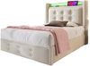 Etagenbett 90×200/140×200 cm aus Kiefernholz mit Treppenschrank und Fensteraufbau, natur Bild 5