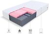 Matratze 140x200 Kaltschaum SELECT MAX DOUBLE Visco Schaum Polyurethanschaum H3/H4 24 cm JERSEY Bild 3