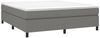 Boxspringbett Dunkelgrau 180x200 cm Stoff [3120879] Bild 3