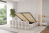 ALTDECOR Polsterbett LEYA-Z (Polsterbett mit Bettkasten und Lattenrost, Boxbett ohne Matratze), Doppelbett mit Stauraum, Bett mit Kopfteil Bild 3