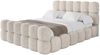 ALTDECOR Polsterbett LEYA-Z (Polsterbett mit Bettkasten und Lattenrost, Boxbett ohne Matratze), Doppelbett mit Stauraum, Bett mit Kopfteil Bild 2