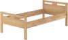 Massivholzbett Überlänge Seniorenbett Buche 100x220 Einzelbett hohes Bett V-60.74-10-220Federholzrahmen inkl. Bild 2