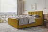 99rooms Boxspringbett Bergamo (Schlafzimmerbett, Bett), 140/160/180/200x200 cm, in Webstoff MALMO_NEW Bild 4
