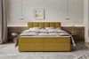99rooms Boxspringbett Bergamo (Schlafzimmerbett, Bett), 140/160/180/200x200 cm, in Webstoff MALMO_NEW Bild 2