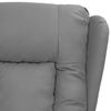 vidaXL Elektrischer Massagesessel Grau Kunstleder [3098812] Bild 5