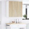 vidaXL Hängeschrank mit Tür Sonoma-Eiche 80 x 31 x 80 cm Holzwerkstoff 884284 Bild 4
