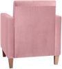 Sessel Karol Bezug Samtvelours Buche natur / rosé 22192 Bild 5