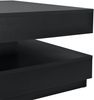 en.casa Couchtisch 'Florenz' 76 x 76 x 38 cm Drehbar, Schwarz Bild 4