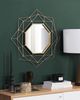 Wandspiegel gold Sternenoptik ø 60 cm HILLION Bild 3