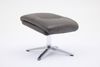 Elektrisch verstellbarer Relaxsessel mit Hocker, ca. 106,5 x 71,5 x 88 cm - Grau Bild 5