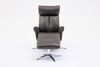 Elektrisch verstellbarer Relaxsessel mit Hocker, ca. 106,5 x 71,5 x 88 cm - Grau Bild 4