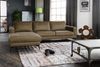 KAWOLA Sofa BLOOM Ecksofa Leder camel Recamiere links 84 x 177 x 276 cm Bild 4