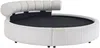 Vente-unique - ROGILA Bett Stoff Weiß - B 255 cm x H 81 cm x L 245 cm Bild 3
