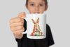 WS-Trend Tasse Osterhase Ostereier Ostern Bunny Kaffeetasse Teetasse Geschenkidee, Keramik Bild 2