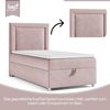 Best For Home Trinity K3 Einzelbett: Boxspringbett mit Bonnell-Federkern, Matratze und Stauraum Bild 5