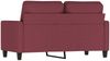vidaXL 2-Sitzer-Sofa Weinrot 120 cm Stoff 359161 Bild 5