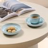 like. by Villeroy & Boch Perlemor Aqua Espressountertasse ø 12 cm 6er Set Bild 3
