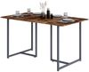 Esstisch Merido Eiche rustikal/Grau 140 x 80 cm Vicco Bild 5
