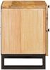 vidaXL Nachttisch Natur 40 x 33 x 46 cm Massivholz Mango 4018042 Bild 4