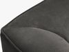 Micadoni Sofa Ruby 4-Sitzer Kord Scala Dunkelgrau Bild 5