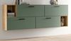 Sideboard Onawa in grün und Eiche 176 cm Bild 4